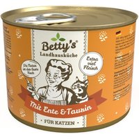 Betty's Landhausküche mit Ente & Taurin 6x200 g von Betty's Landhausküche