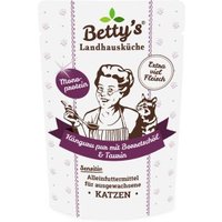 Betty's Landhausküche Frischebeutel Känguru Pur mit Borretschöl 12x 100g für Katze von Betty's Landhausküche