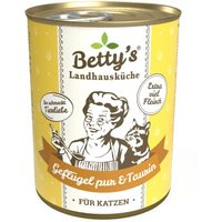 Betty's Landhausküche Geflügel pur & Taurin 6x400 g von Betty's Landhausküche