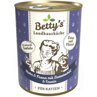 Betty's Landhausküche Huhn & Fasan mit Borretschöl 6x400 g von Betty's Landhausküche