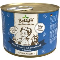 Betty's Landhausküche Huhn und Forelle mit Borretschöl 6 x 200g für Katze von Betty's Landhausküche