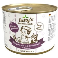 Betty's Landhausküche Känguru Pur mit Borretschöl 6 x 200g für Katze von Betty's Landhausküche