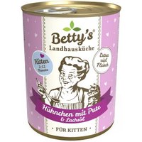 Betty's Landhausküche Kitten Huhn & Pute 6x400 g von Betty's Landhausküche