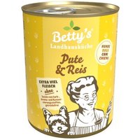 Betty's Landhausküche Pute & Reis 6 x 400g für Hund von Betty's Landhausküche