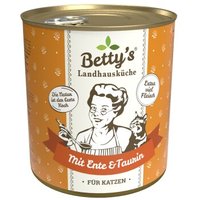 Betty's Landhausküche mit Ente & Taurin 6x800 g von Betty's Landhausküche