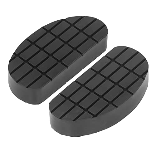 Beufee 2 Stück Kuh-Hufpolster, Kuh-Trimm-Pad, Kuh-Trimm-Kissen, weiches Gummi-Huf-Trimm-Pad, Rinder-Huf-Pad für Weide, 10,9 x 5,3 x 2 cm von Beufee