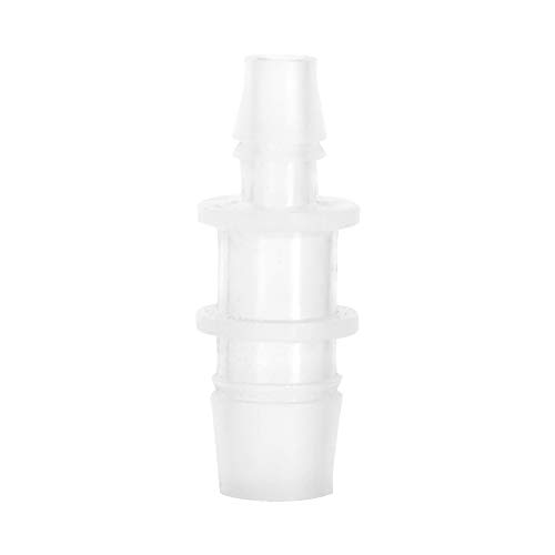 Beufee Aquarium-Luftschlauch, Aquarium-Schlauchadapter, Kunststoff-Aquarium-Luftschlauch, Rohr, Pumpenventil-Anschluss (8mm/12mm Interchangeable, 5 Pieces per Pack) von Beufee