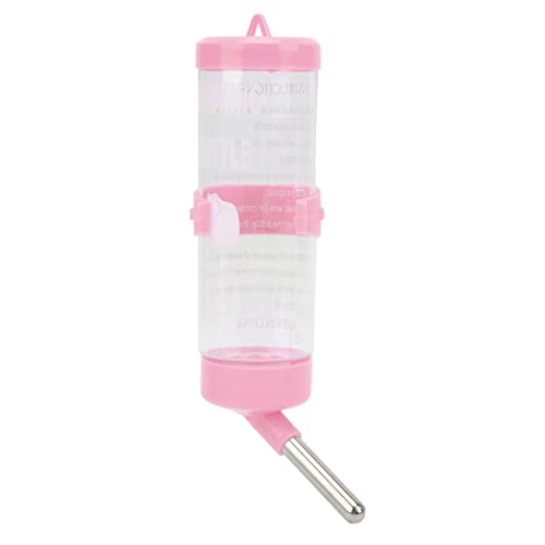 Hamster-Wasserflasche, Hamster-Wasser-Futterspender, automatischer Tier-Trinkspender, kein Tropfen, hängender Wasser-Futterspender für kleine Tiere (125ML) von Beufee
