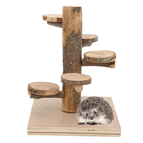 Holz-Hamster-Plattform-Spielzeug, Hamster-Kletterständer, Plattform, Meerschweinchen, Aktivität, Spielplatz, Leiter Für Maus, Zwerghamster, Kleintiere von Beufee