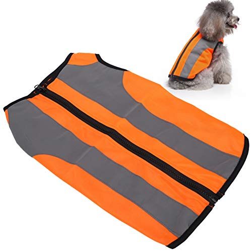 Reflektierende Hundeweste, leichte Hundekleidung, reflektierende Hundeweste, Hundewanderausrüstung für nächtliche Spaziergänge (XL) von Beufee