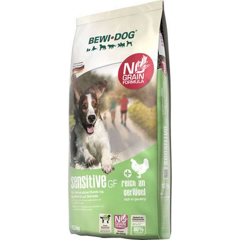 Bewi Dog sensitive GF - Sparpaket 2 x 12,5 kg (3,48 € pro 1 kg) von Bewi Dog