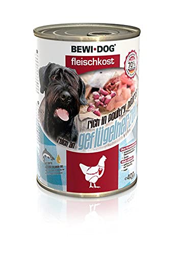 Béwi Hund Reich an aven, 800 g, Herz von Bewi