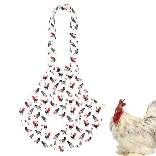 Bexdug Hühnerhaltertasche für Hühner, Transporttasche für Geflügel, robust, atmungsaktiv, einfach zu bedienen, gemütliche Huhn-Tragetasche für Huhn-Transport, Reisen, Wandern, Fahren von Bexdug