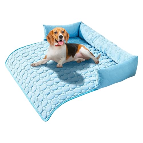 Bexdug Hundekühlmatte Sofaauflage - Hundebetten Kühlsofa Schlafunterlage,Atmungsaktive Schlafmatte Hundebett Für Auto Reise Camping Bexdug Hundekühlmatte Sofaauflage - Hundebetten Kühlsofa Schlafunterlage,Atmungsaktive Schlafmatte Hundebett Für Auto Reise Camping von Bexdug