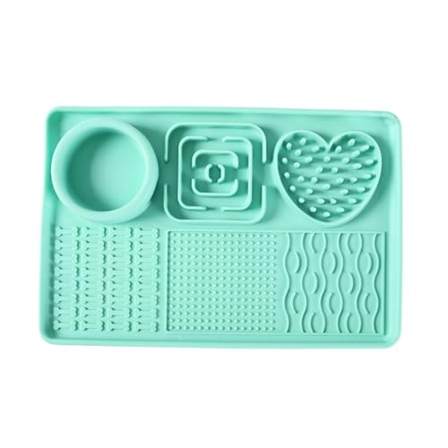 Bexdug Hundeleckmatte, Futterpuzzle Aus Silikon, Langsamfütterung, Multifunktionelles Beschäftigungsspielzeug Zur Geistigen Förderung & Beruhigung Bei Langeweile Für Drinnen Bexdug Hundeleckmatte, Futterpuzzle Aus Silikon, Langsamfütterung, Multifunktionelles Beschäftigungsspielzeug Zur Geistigen Förderung & Beruhigung Bei Langeweile Für Drinnen von Bexdug