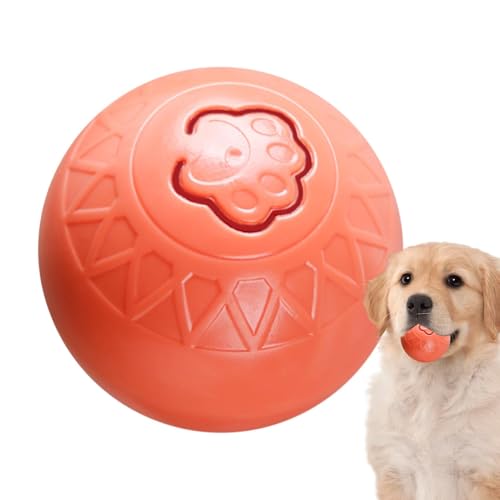 Bexdug Hundespielzeugball, Hüpfball für Hunde | Sicheres buntes interaktives Hundespielzeug | Robuste, lustige Tennisbälle für kleine Hunde, Heimunterhaltung und große Hunde von Bexdug