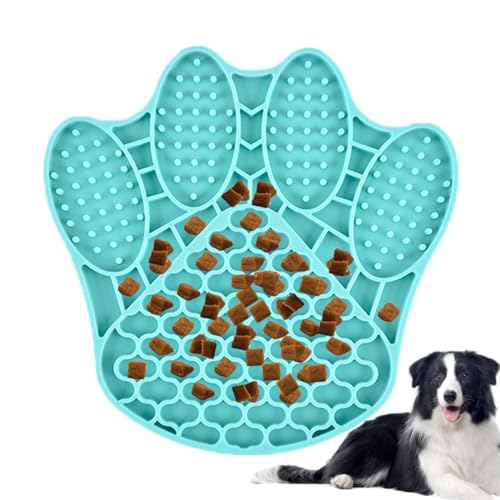 Bexdug Katzenleckmatte | Krabbenförmige Silikon-Leckmatte für Hunde mit langsamer Futteraufnahme - Hunde-Puzzle-Anreicherungsspielzeug für Leckerlis, Joghurt, Fellpflege, Leckpads zur Linderung von von Bexdug