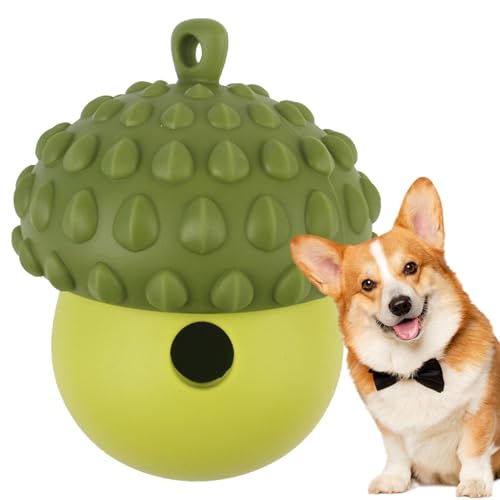 Bexdug Leckerli-Spielzeug für Hunde | Interaktiver Futter-Puzzle-Leckerli-Spender | Leckerli-Ball, Hunde-Kauspielzeug, Futterspender Hundespielzeug, Leckerli-Spender Spielzeug für Training/Spielen von Bexdug