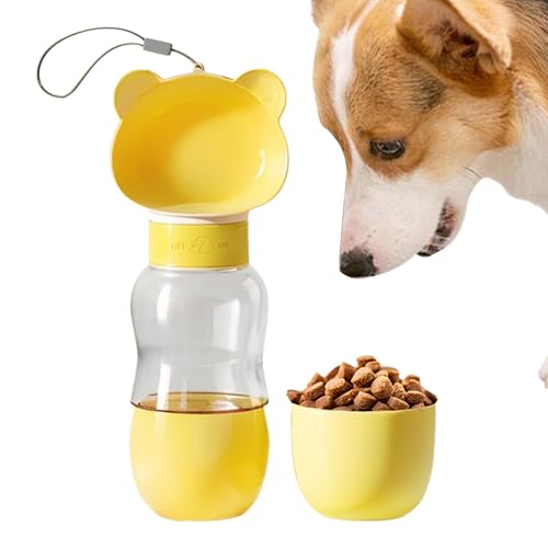 Bexdug Tragbare Hunde-Wasserflasche, Reise-Wassernapf für Haustiere, Hunde, tragbarer Welpen-Wasserspender, Haustier-Trinkbecher für Spaziergänge, Reisen, Picknick von Bexdug