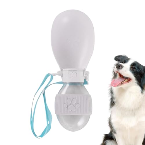 Bexdug Tragbarer Wassernapf für Hunde, Reise-Hundewasserflasche | Faltbare Welpen-Wasserflasche, Hunde-Wasserflaschen zum Spazierengehen - Abnehmbare Hunde-Reisewasserflasche, Hundeflasche, von Bexdug