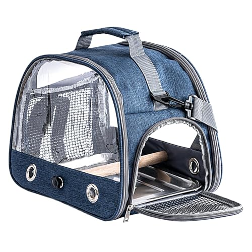 Bexdug Vogelreiseträger, Vogelträgertasche | Shotet Carrier Rucksack - Tiere außerhalb von Reisekäfig, atmungsaktiver Schutzrucksack für Wellensittiche, Sittiche, Gentoo -, Conures von Bexdug