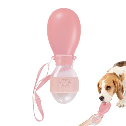 Bexdug Wasserflasche für Hunde, tragbarer Wassernapf für Hunde,Faltbare Welpen-Wasserflasche, Hunde-Wasserflaschen zum Spazierengehen | Abnehmbare Hunde-Reisewasserflasche, Hundeflasche, Wasserspender von Bexdug