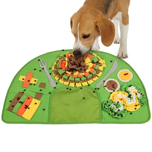 Hundeschnüffelmatte - Hunde-Puzzlematte Slow Feeder Leckerli Spielzeug | Interaktives Futtersuchspiel Trainingsspielzeug Für Alle Hunderassen Beschäftigungsbedarf Langsames Fressen Langeweile Hundeschnüffelmatte - Hunde-Puzzlematte Slow Feeder Leckerli Spielzeug | Interaktives Futtersuchspiel Trainingsspielzeug Für Alle Hunderassen Beschäftigungsbedarf Langsames Fressen Langeweile von Bexdug