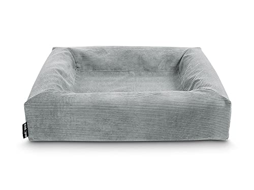 Biabed Rib Hoes voor hondenmand grijs Bia-60 70x60x15 cm von Bia Bed