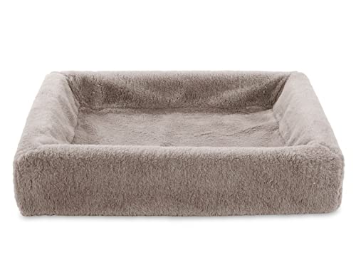 Bia Bett fleecebezug hundekorb taupe von Bia Bed