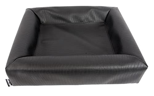 Biabed hondenmand original Croco zwart Bia-3 70x60x15 cm von Biabed