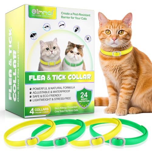 Flohhalsband für Katzen (Bicat_collargreen) von Bibonse