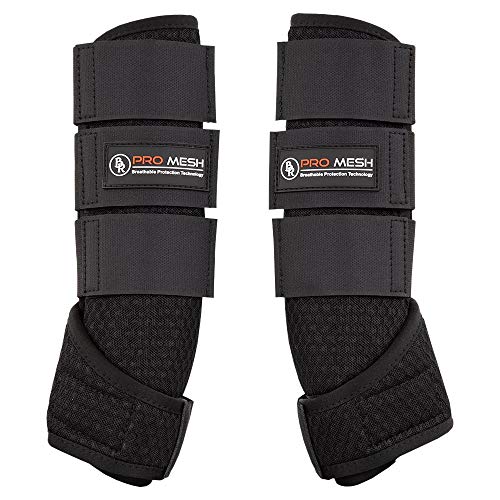 Bieman Fesselkopf Gamaschen Pro Mesh Flex | schwarz | Gr. M von BR