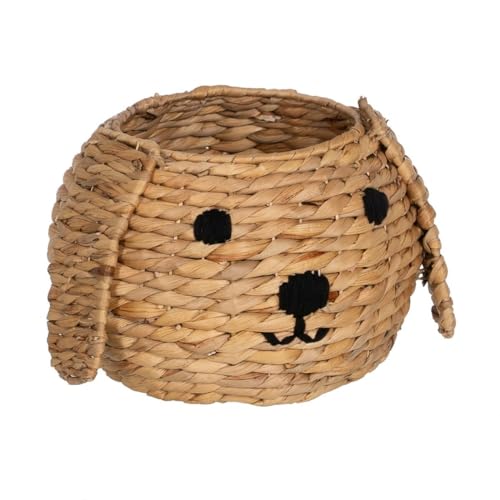 BigBuy Home Hundekorb Schwarz Beige Naturfaser 27 x 27 x 19 cm von BigBuy Home