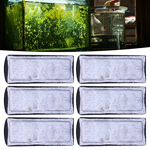 BigKing Baumwollfilter, Filter für Aquarium, 6 Stück Schwammfilter für Aquarium, Ersatzfilter, Wandzubehör für Aquarium (135 × 55 mm) von BigKing