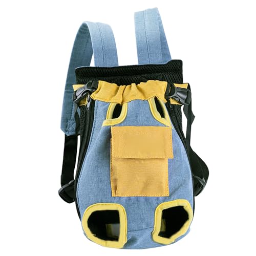 Bigcan Haustier-Rucksack Für Hunde Und Katzen - Tragbare Dual Shoulder Pet Carrier Für Reisen Und Outdoor-Aktivitäten,A,L(3.5/4.5kg/31cm) von Bigcan