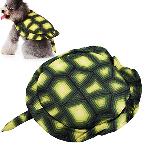 BigKing Hundekostüm, SDZ90 Schildkröte Hundekostüm Halloween Cosplay Jumpsuit Lustiges Haustierkleid für kleine Hunde(S) von BigKing