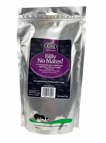 Billy No mates natürliche Zecken- und Flohbehandlung für Hunde und Katzen 1kg von Billy no mates