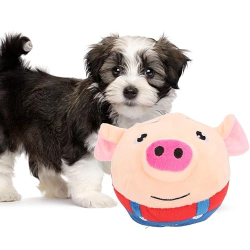 Bimhayuu Hundespielzeug Ball Aktives Bewegendes Haustier Ball Hund plüschspielzeug für Hunde Pet Plush Toy Hundeball Interaktives Hundespielzeug Spielzeug Plüsch Balle Für Katze& Hunde von Bimhayuu