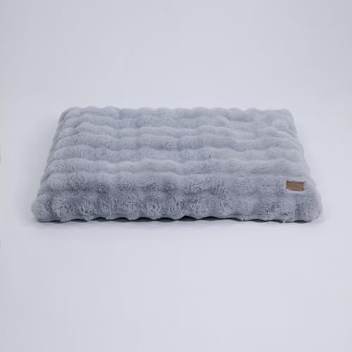 BingoPaw Hundebett Grosse Hunde waschbar: XL Hundekissen flauschig Hundematte für Hunde, Hundematratze wasserdicht abnehmbar rutschfest, beruhigendes Haustierbett, Grau, 105x70x12 cm BingoPaw Hundebett Grosse Hunde waschbar: XL Hundekissen flauschig Hundematte für Hunde, Hundematratze wasserdicht abnehmbar rutschfest, beruhigendes Haustierbett, Grau, 105x70x12 cm von BingoPaw