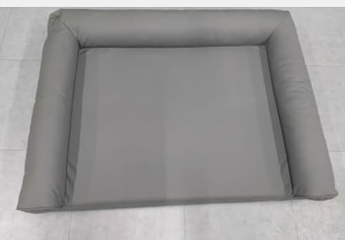 BingoPaw Orthopädisches Haustierbett 80 x 60 cm Hundebett mit Erhöhten Seitenwänden, 9 cm Höhe, Hundesofa für Kleine Hunde, Grau BingoPaw Orthopädisches Haustierbett 80 x 60 cm Hundebett mit Erhöhten Seitenwänden, 9 cm Höhe, Hundesofa für Kleine Hunde, Grau von BingoPaw