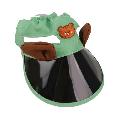 Biniveil Hund Sonnenschutzhut, Sonnenhut für Hunde - Kitten Sport Caps,Verstellbarer Hund Pet Beach Sun Protection Caps Sunbonnet Outfit für kleinen Welpen von Biniveil