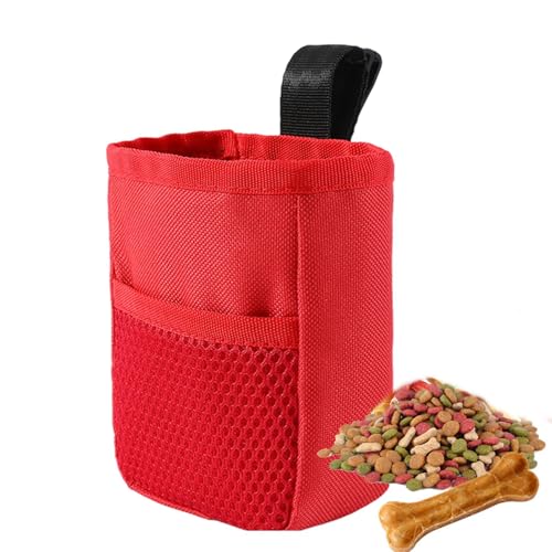 Biniveil Leckerli-Tasche für das Training | Tragbare, wasserabweisende Leckerli-Gürteltasche – Gürteltasche für Haustiere, Welpen, Reisen oder den Außenbereich, Hunde-Zubehör, Hundetraining und von Biniveil