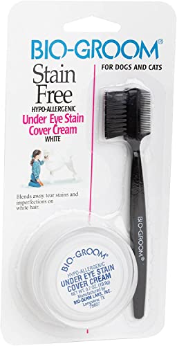 Bio-Groom Stain Free Hypo-Allergenic Under Eye Stain Cover Cream White von Bio-groom