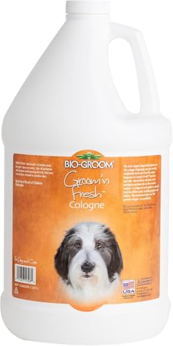 Bio-Groom - Groom 'n Fresh Cologne Hundeparfüm - Luxuriöses Parfümspray für Hunde und Welpen - Mit feinsten Parfümölen - Ideal für zwischen den Bädern - 3.8 L von Bio-groom