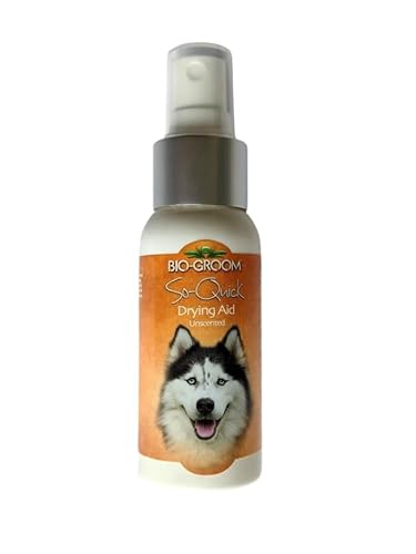 Bio-Groom - So Quick - Schnelltrocknungsspray - Hundespray - Entwirrungsspray für Hunde - Unparfümiert und frei von Tierquälerei - 59 ml von Bio-groom