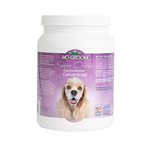 Bio-Groom - Super Cream Conditioner - Konzentrierte Creme Hundespülung - Pflegt und befeuchtet trockenes Fell - Lindert Trockenheit und Juckreiz - Einfaches Nass- und Trockenkämmen - 1,68 kg von Bio-groom