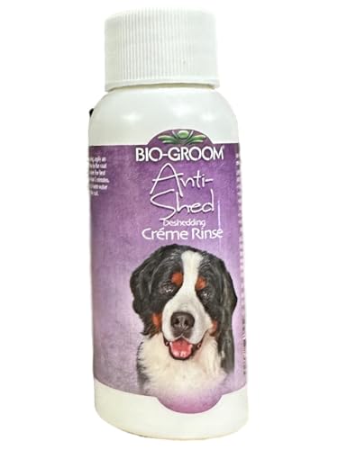 Bio-groom - Anti-Schuppen und Verfilzung Conditioner für Hunde - Hundespülung - Weniger Bürstenaufwand - Welpenpflege und Hundepflege - Doppelte Felle oder Langhaarrassen - 59 ml von Bio-groom