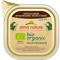 Almo Nature BioOrganic Maintenance 6 x 100 g - mit Bio Kalb & Bio Gemüse von Almo Nature BioOrganic