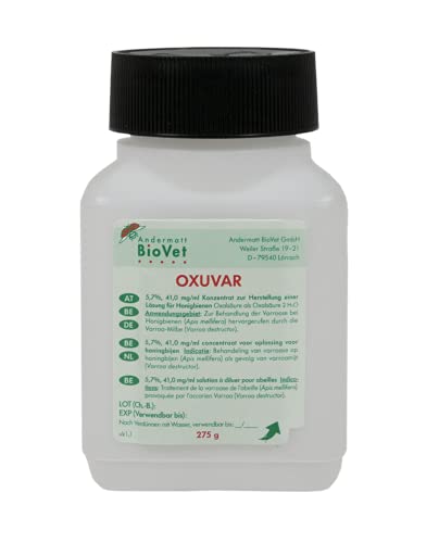 BioVet OXUVAR® 5,7%-275g,Sprühbehandlung gegen Varroa von Andermatt BioVet