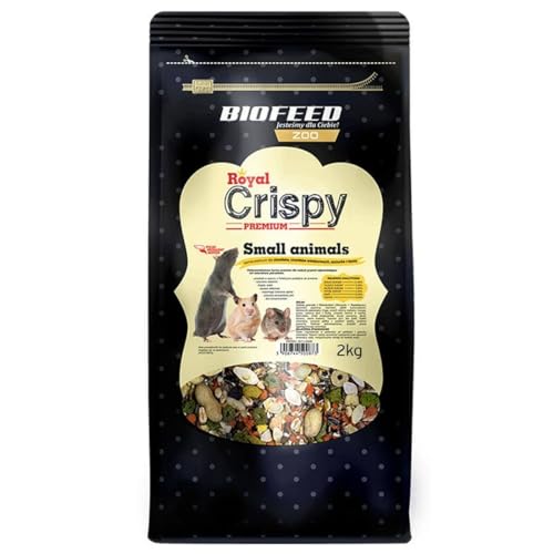 Biofeed Royal Crispy Premium Nagerfutter 2 kg von Biofeed
